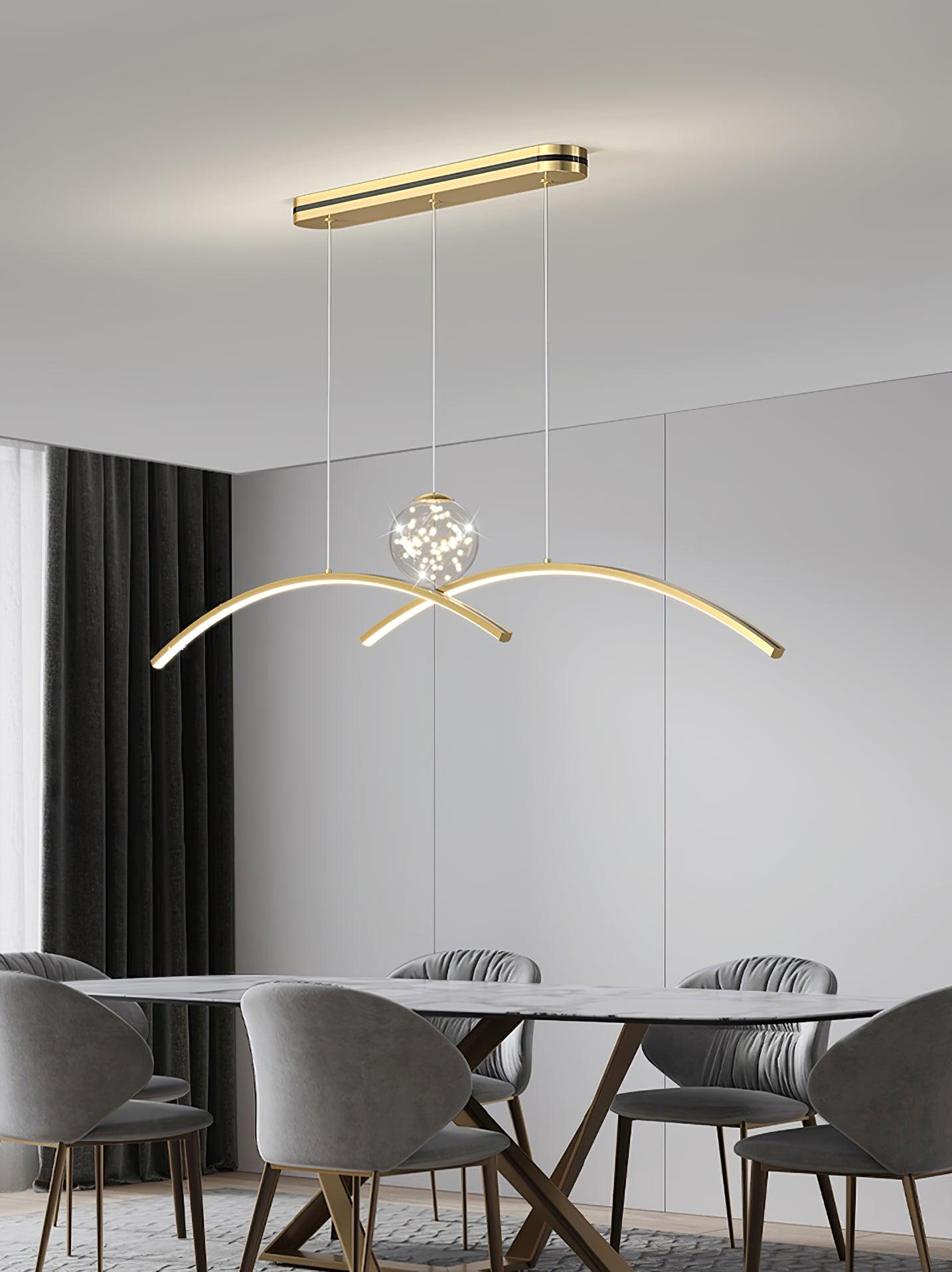 Thurston Linear Hanging light Pendant Light