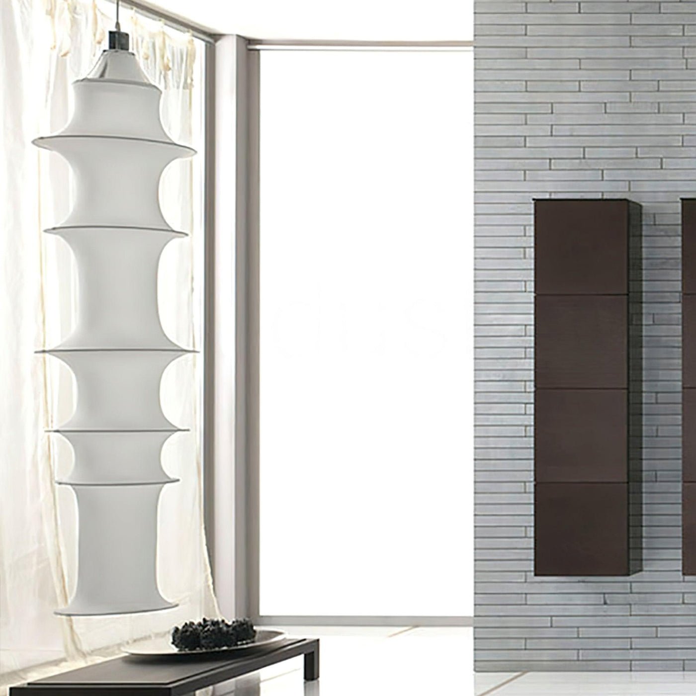 Tiered Column Pendant Light