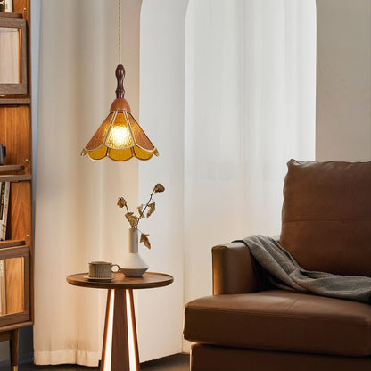Tiffany Stained Glass Pendant Lamp