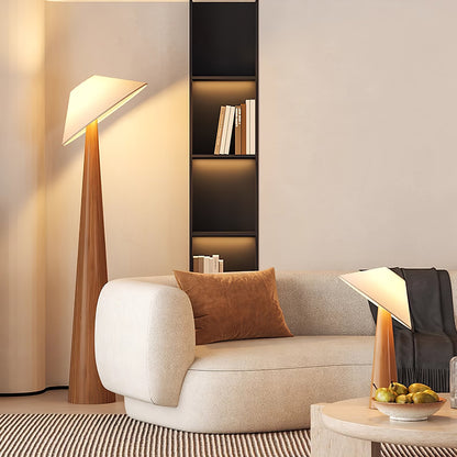 Tilt Hat Wooden Reading light Table Lamp