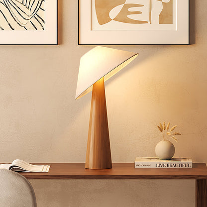 Tilt Hat Wooden Reading light Table Lamp