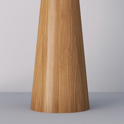 Tilt Hat Wooden Torchiere Lamp Floor Lamp