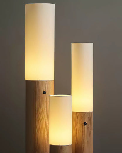 Timber Column Tall Lamp Floor Lamp