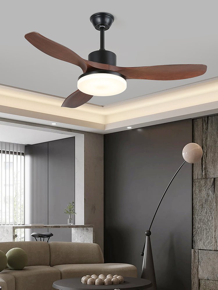 Morty Adams Wooden 48"/52" Ceiling light Ceiling Fan Light