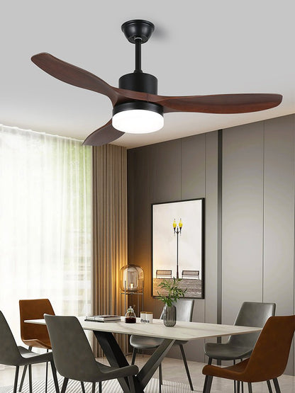 Morty Adams Wooden 48"/52" Ceiling light Ceiling Fan Light