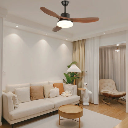 Morty Adams Wooden 48"/52" Ceiling light Ceiling Fan Light