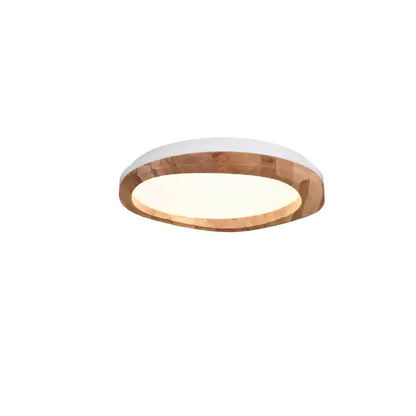 Timber Round Wood Ceiling fixture Ceiling Lamp