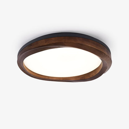 Timber Round Wood Ceiling fixture Ceiling Lamp