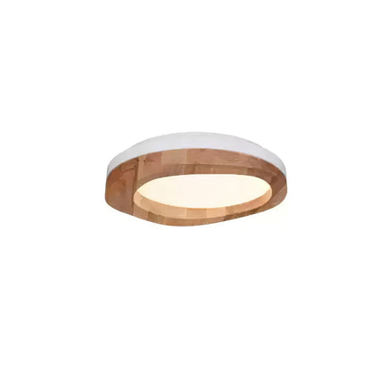 Timber Round Wood Ceiling fixture Ceiling Lamp