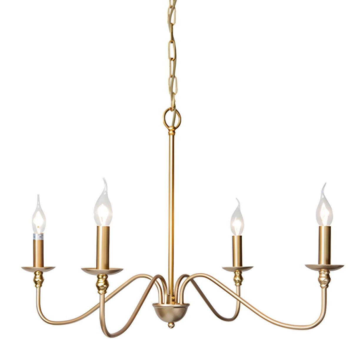 Timeless Gold Candle Pendant light Chandelier