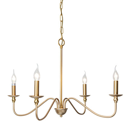 Timeless Gold Candle Pendant light Chandelier