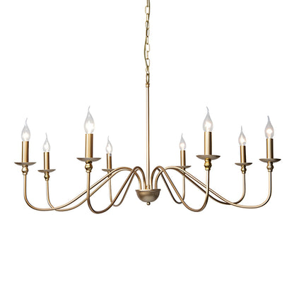 Timeless Gold Candle Pendant light Chandelier