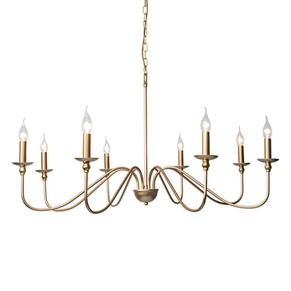 Timeless Gold Candle Pendant light Chandelier