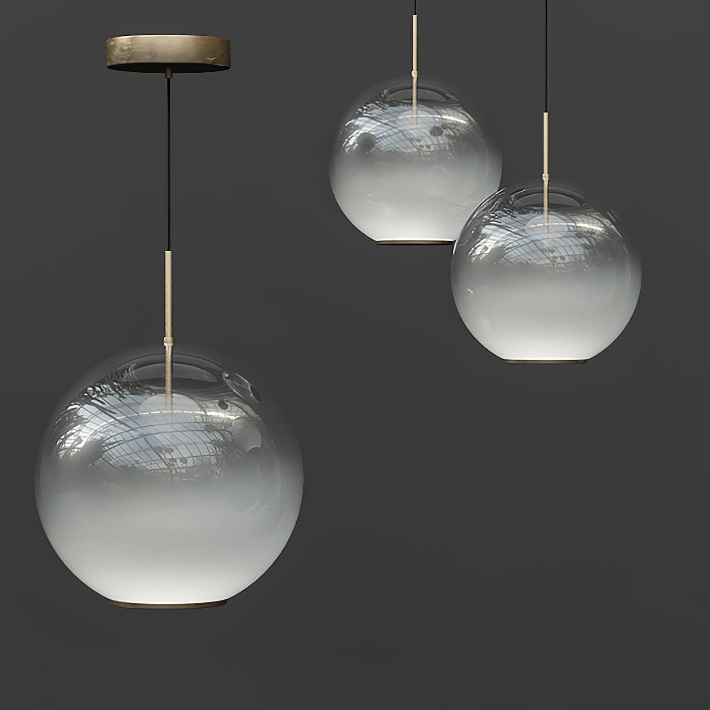 Tindari Glass Houselight Pendant Light