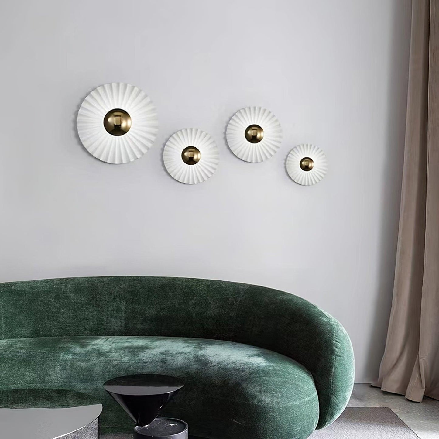 Tinsley Flush Wall light Wall Lamp