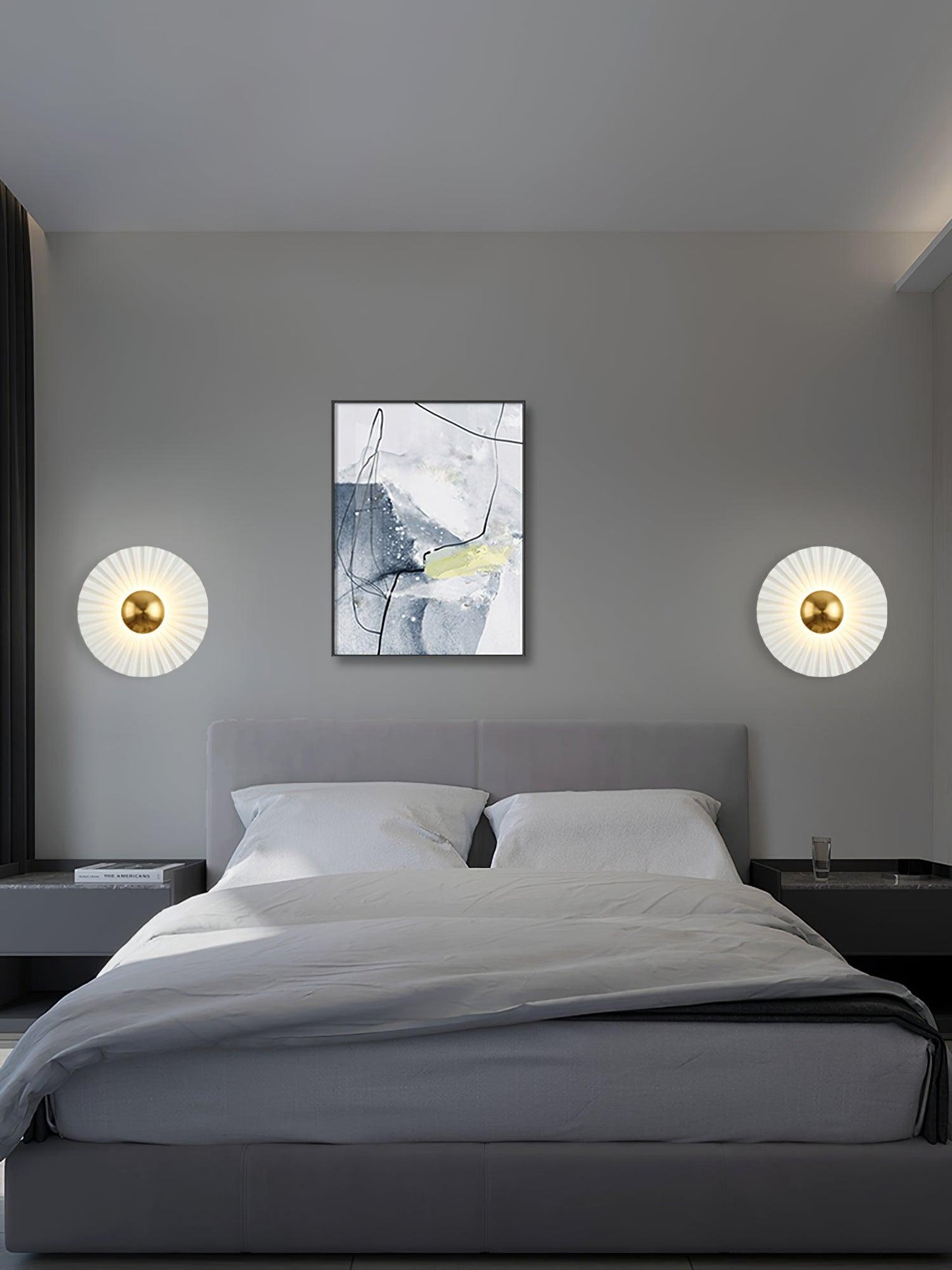 Tinsley Flush Wall light Wall Lamp