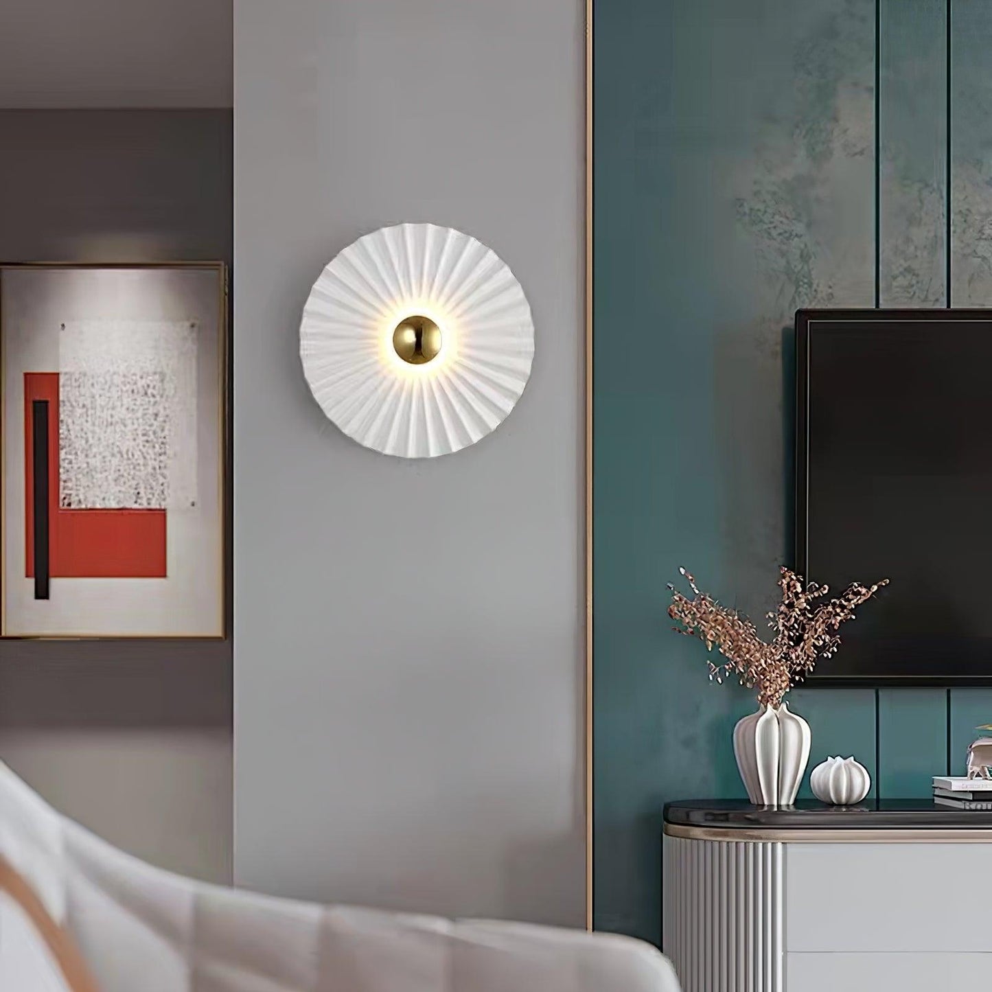 Tinsley Flush Wall light Wall Lamp