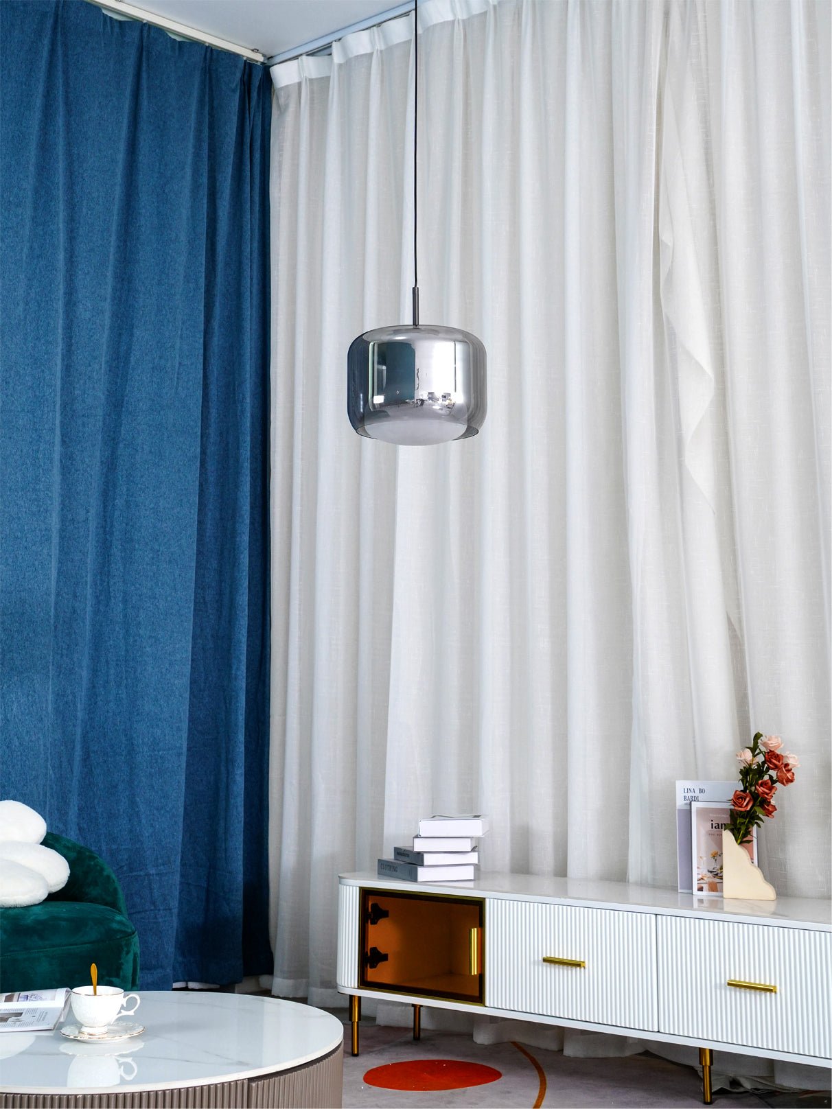 Titan Glass Droplight Pendant Lamp