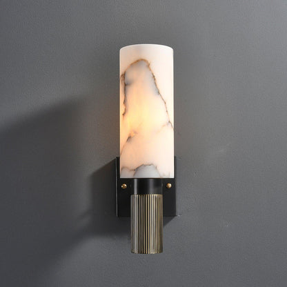 Torch Alabaster Wall light fixture Sconce