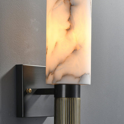 Torch Alabaster Wall light fixture Sconce