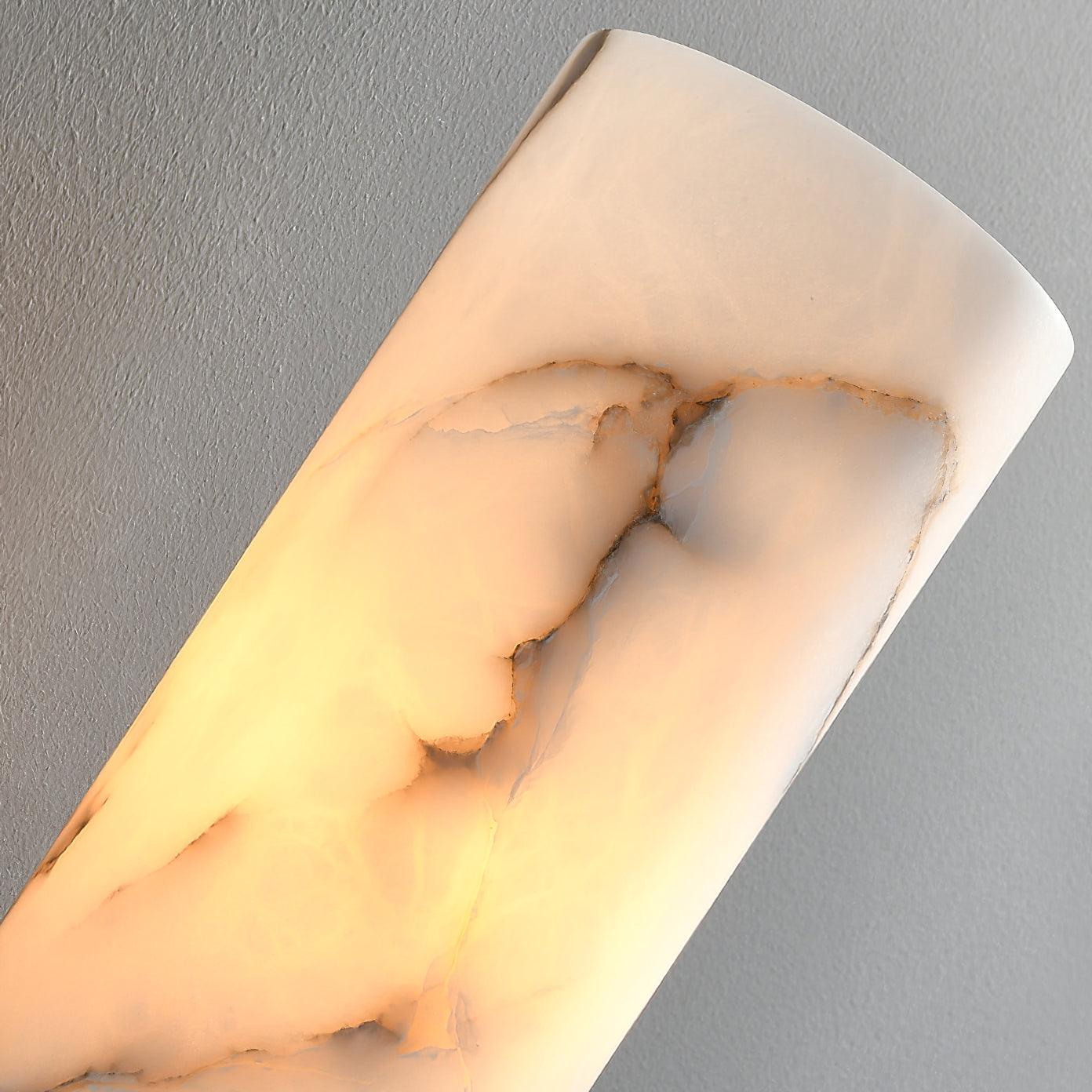 Torch Alabaster Wall light fixture Sconce