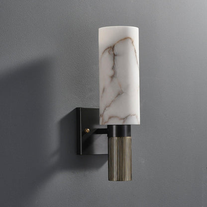 Torch Alabaster Wall light fixture Sconce