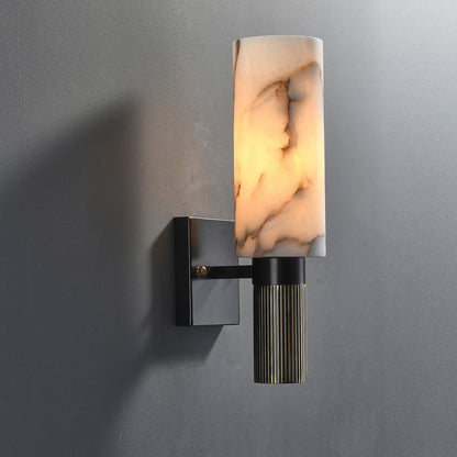 Torch Alabaster Wall light fixture Sconce