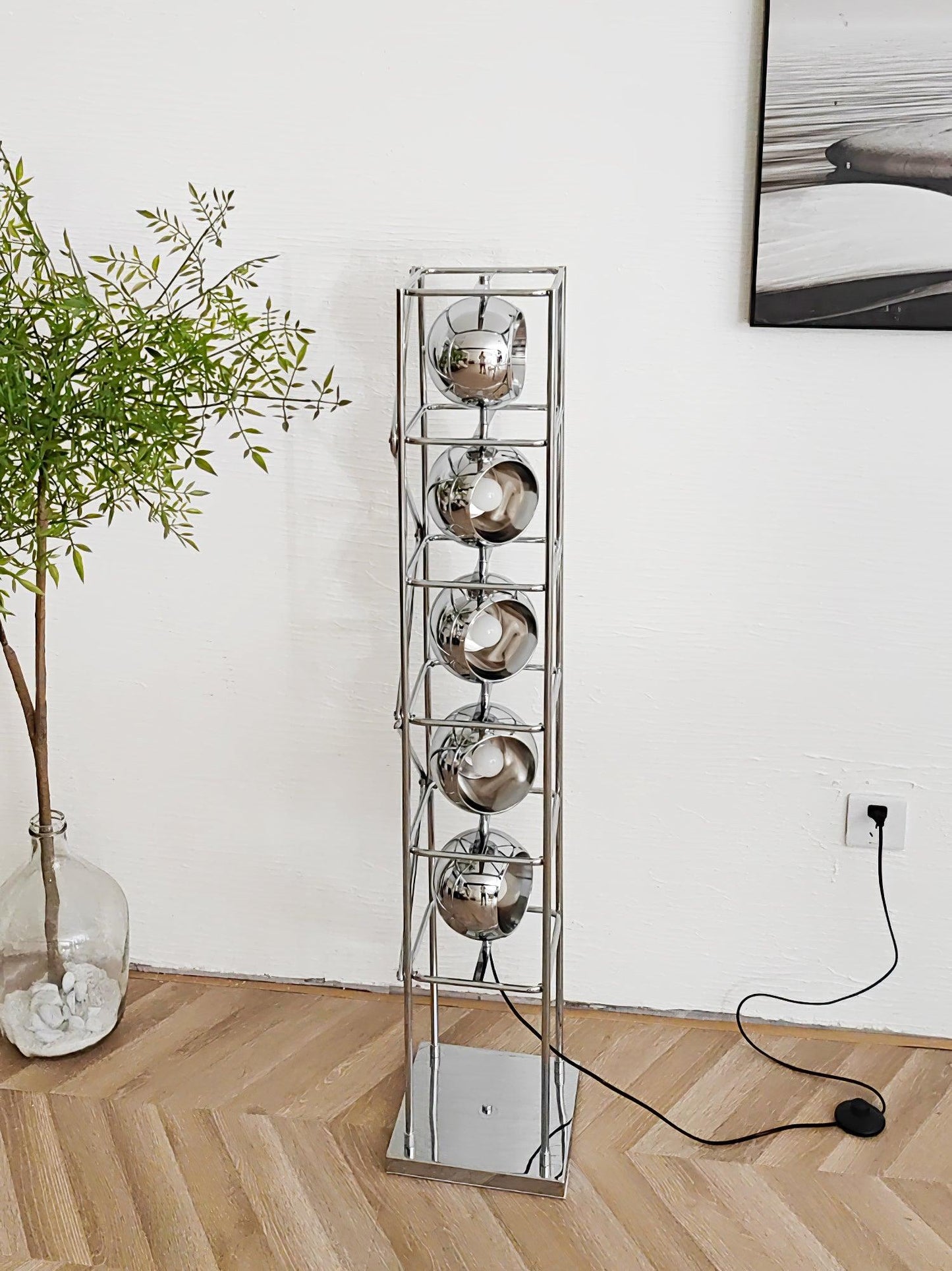 Tower of Spheres Standing Lamp Floor Lamp