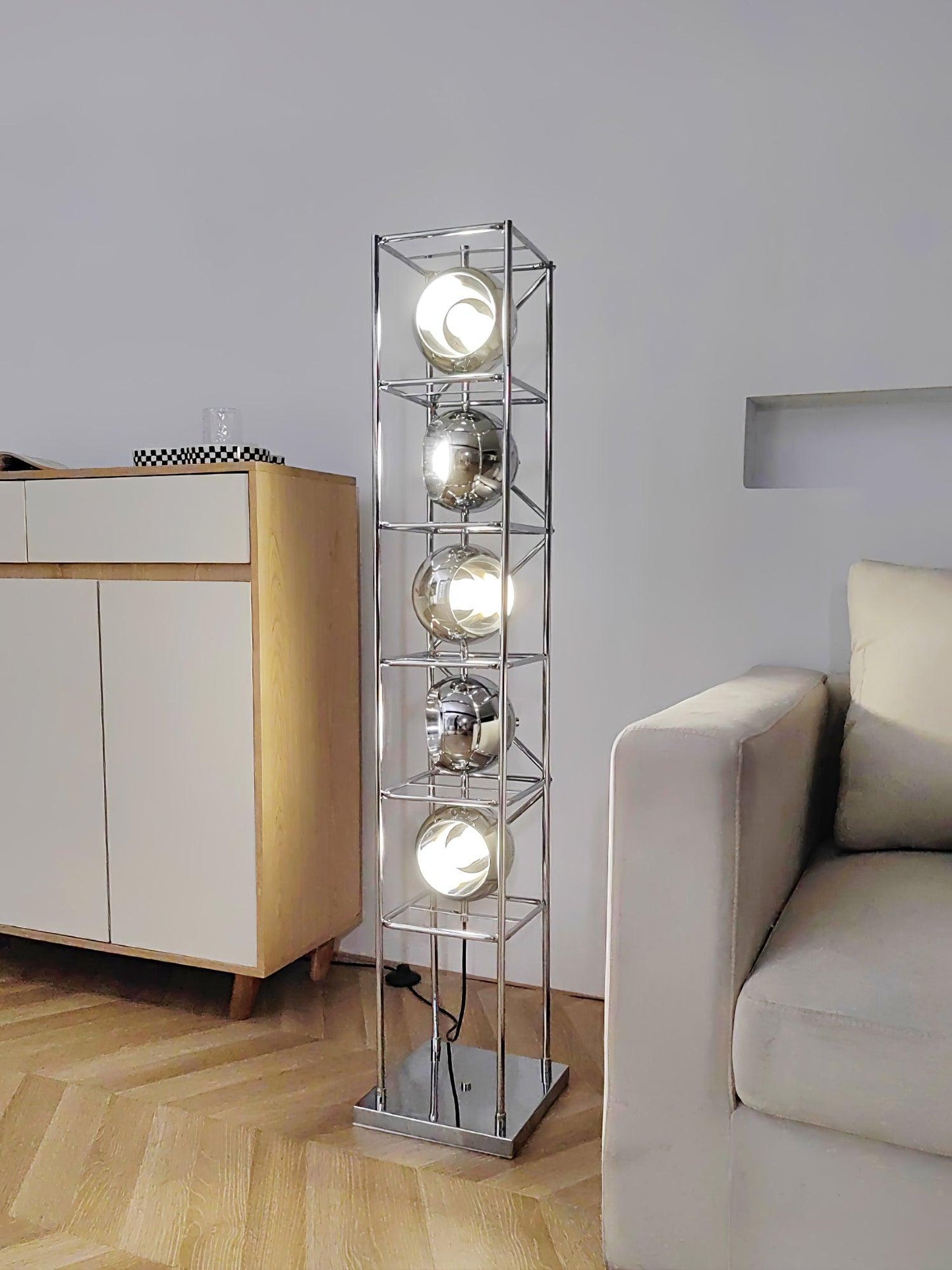 Tower of Spheres Standing Lamp Floor Lamp