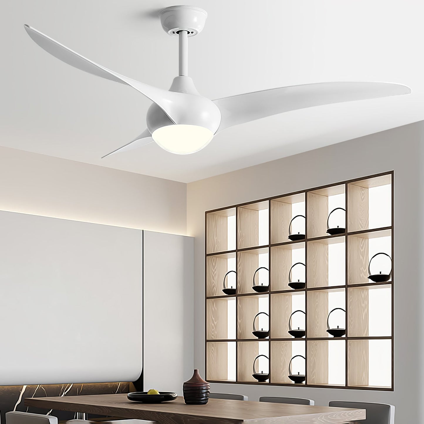 Traditional Flush mount light Ceiling Fan Light