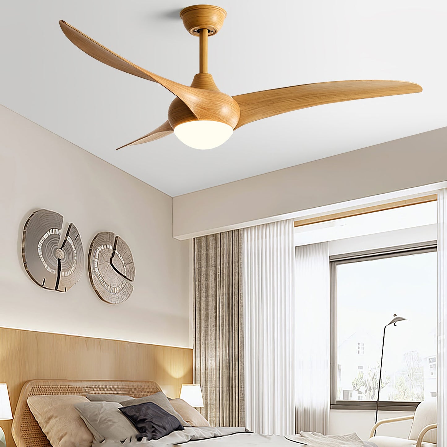 Traditional Flush mount light Ceiling Fan Light