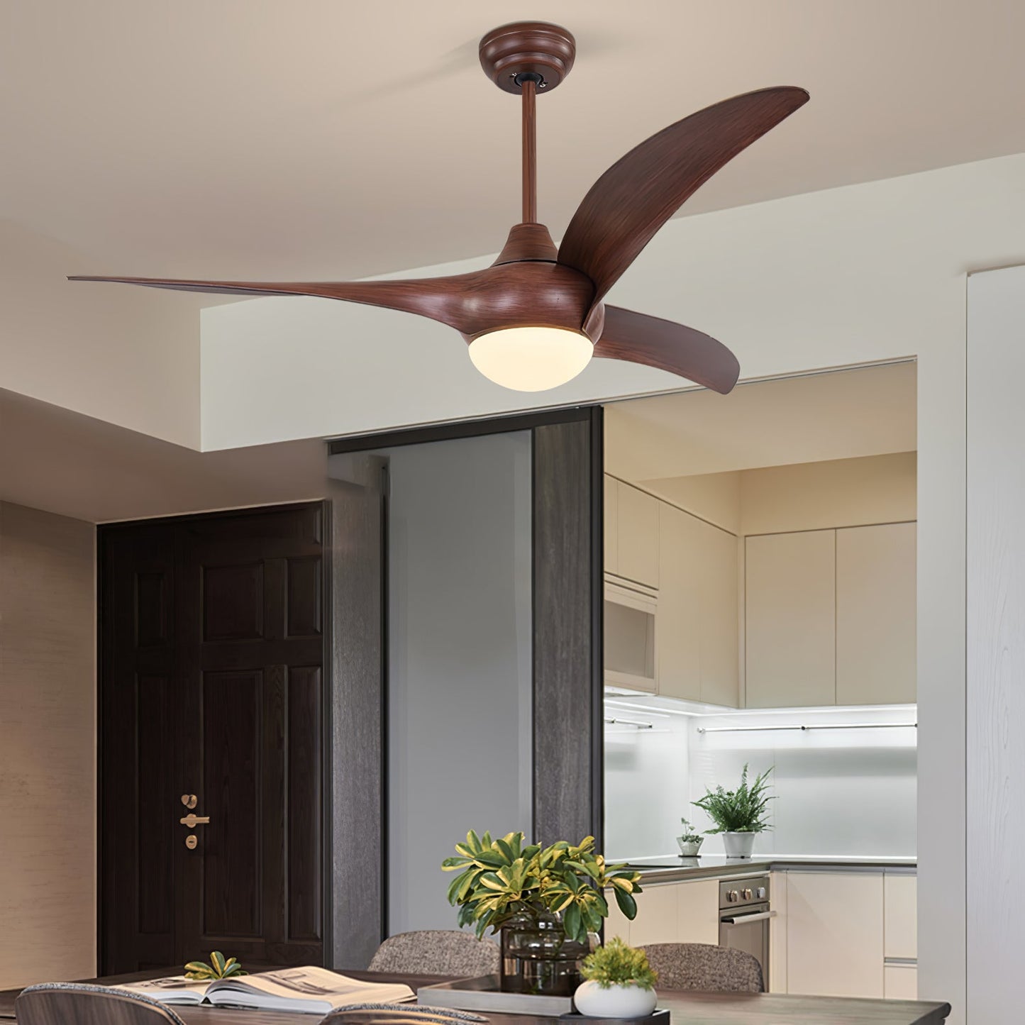 Traditional Flush mount light Ceiling Fan Light