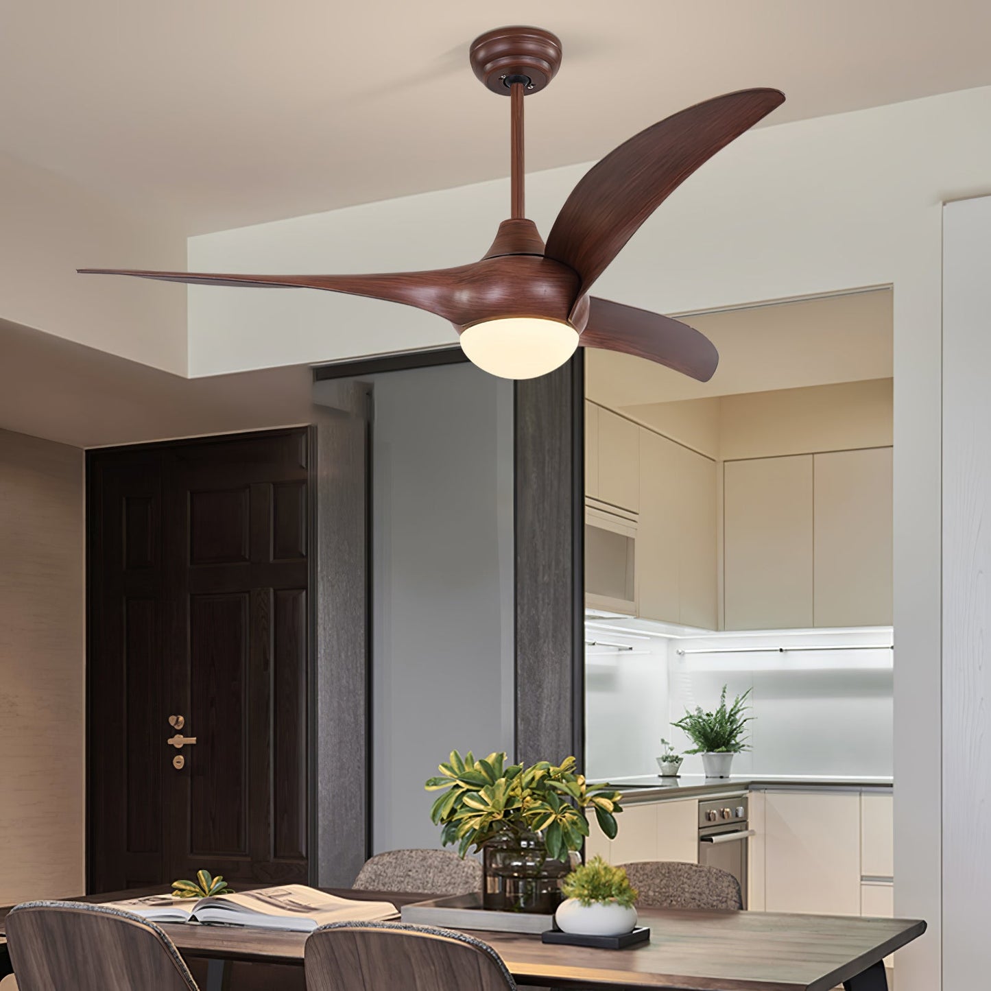 Traditional Flush mount light Ceiling Fan Light