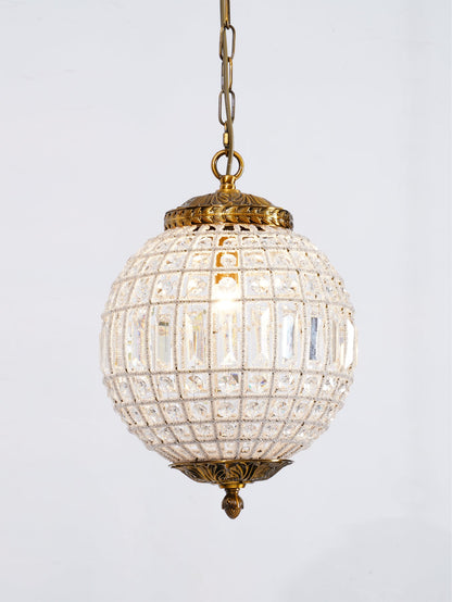 Traditional Gold Globe Gasolier Chandelier