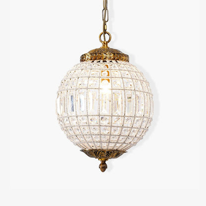 Traditional Gold Globe Gasolier Chandelier