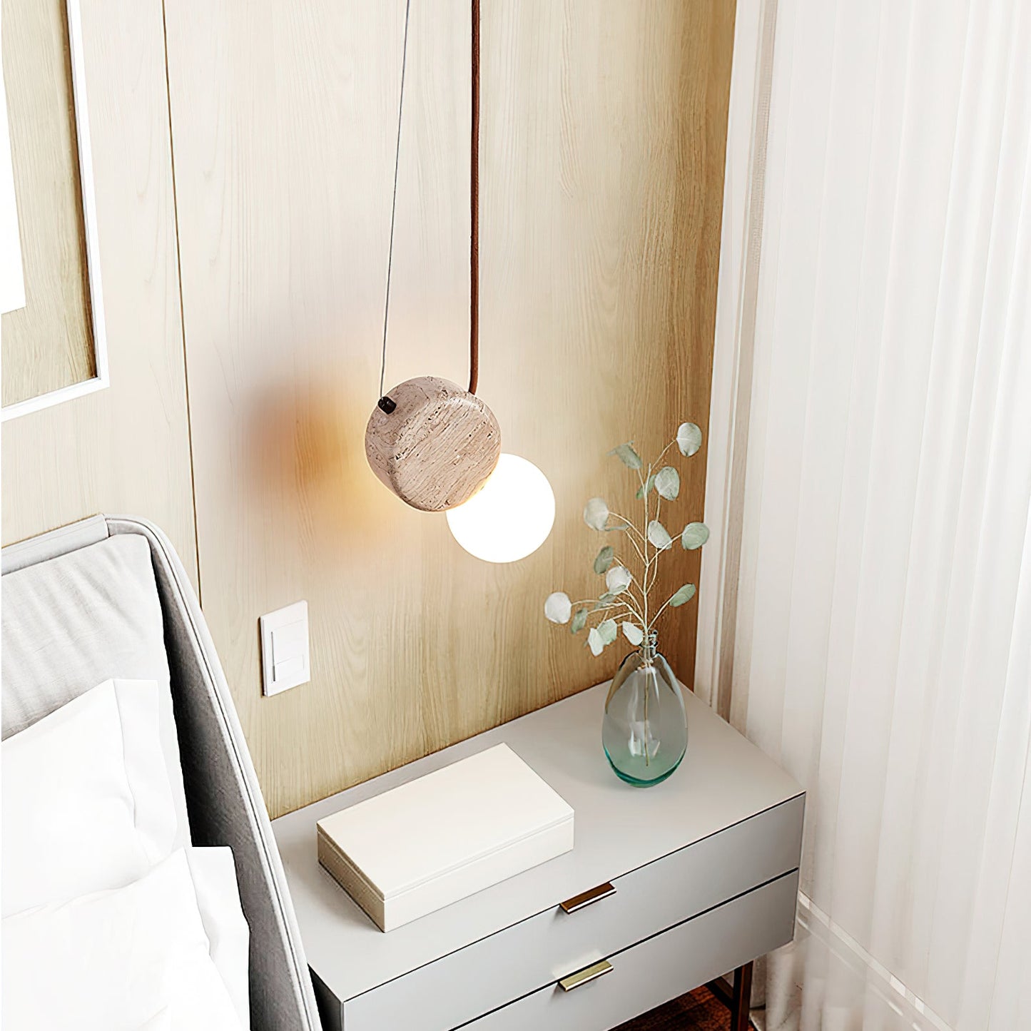 Tranquil Glow Hanging light Pendant Lamp