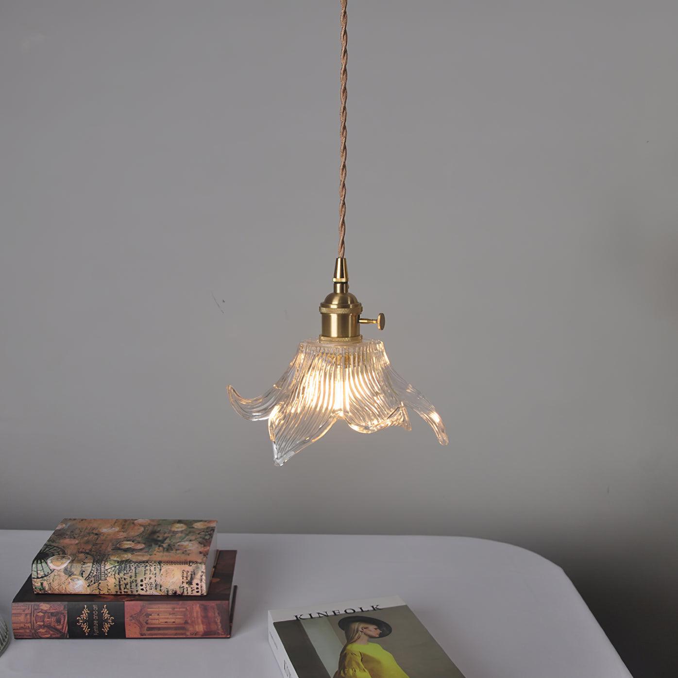 Transparent Crystal Droplight Pendant Light