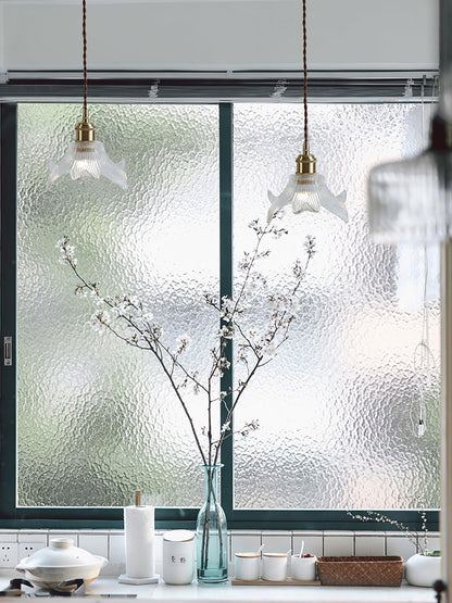 Transparent Crystal Droplight Pendant Light