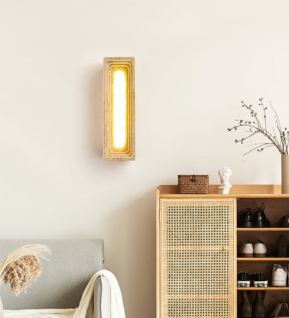 Canyon Travertine Wall Sconce