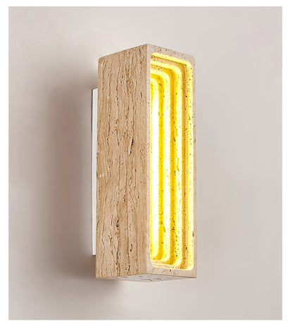 Canyon Travertine Wall Sconce