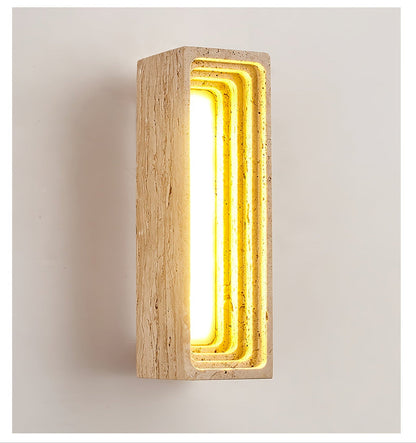 Canyon Travertine Wall Sconce