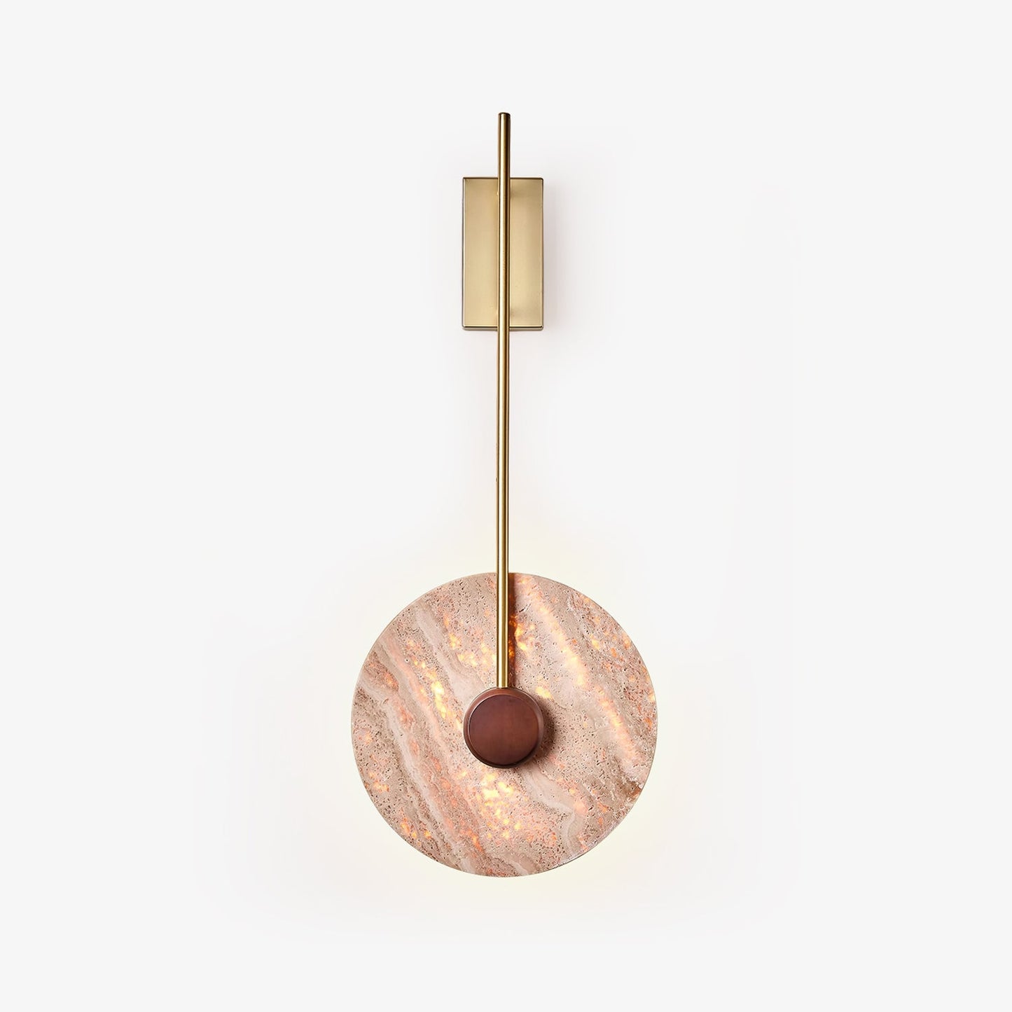 Travertine Disc Wall light Wall Lamp