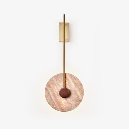 Travertine Disc Wall light Wall Lamp