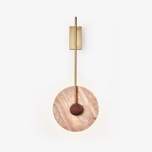 Travertine Disc Wall light Wall Lamp