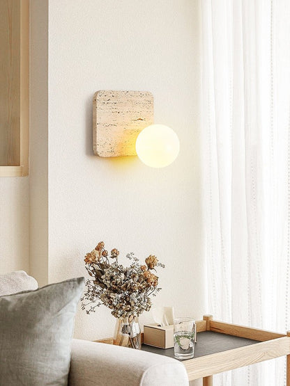 Travora Globe Wall Lamp