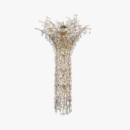 Tree Branch Staircase Ceiling fixture Chandelier