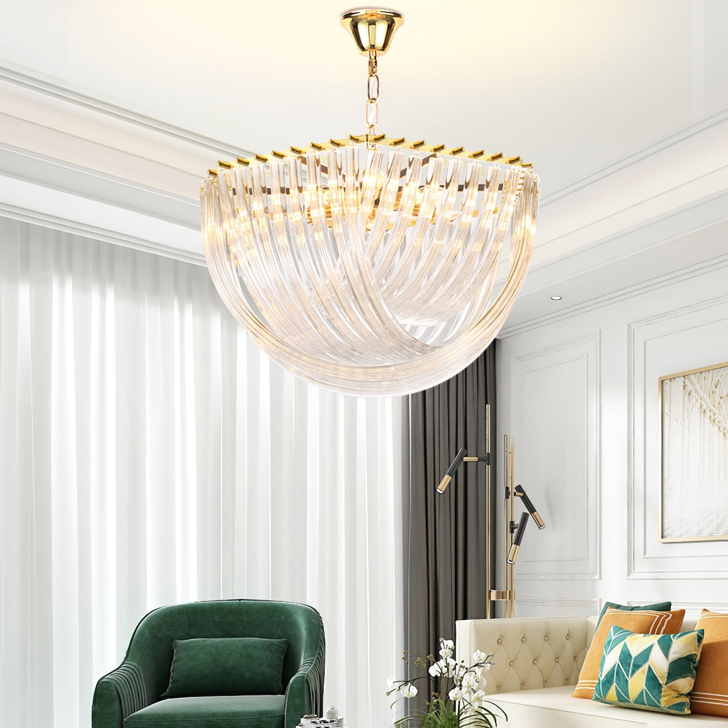 Trevi Murano Pendant light Chandelier