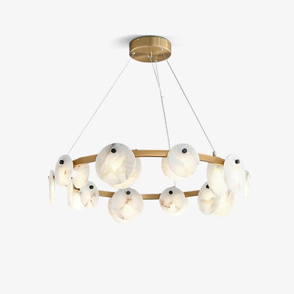 Trinidad Alabaster Electrolier Chandelier