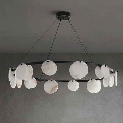 Trinidad Alabaster Electrolier Chandelier