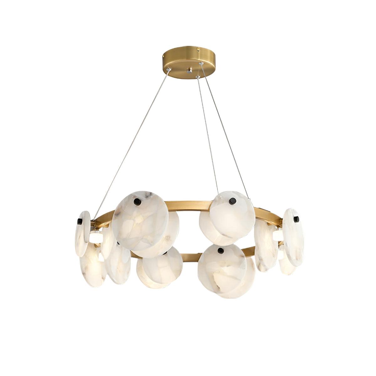 Trinidad Alabaster Electrolier Chandelier